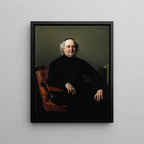 Henri Lehmann - Jean Louis Gabriel Rector Of Saint Merri.webp