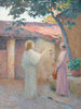 Le Christ og den samaritaniske Kvinde - Henri Martin — visning af kunstværket