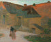 Sidste stråler, en gård i Lot - Henri Martin — visning af kunstværket
