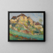 La Grande Maison de la Combe Labastide-du-Vert - Henri Martin — indrammet kunstværk på væggen
