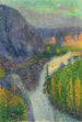 La Vallée du Lot nær Saint-Cirq-Lapopie - Henri Martin — visning af kunstværket