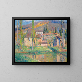 Labastide du Vert - Henri Martin — indrammet kunstværk på væggen