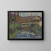 Le Pont de Labastide du Vert - Henri Martin — indrammet kunstværk på væggen