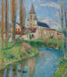 Kirke i Labastide-du-Vert - Henri Martin — visning af kunstværket