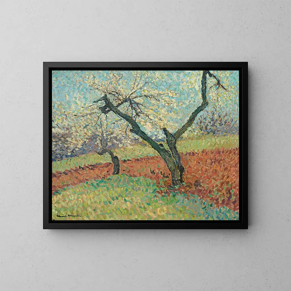Le Vieux Prunier - Henri Martin — indrammet kunstværk på væggen