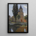 L'église de Labastide-du-Vert un matin d'été - Henri Martin — indrammet kunstværk på væggen
