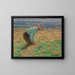Lieur de gerbe - Henri Martin — indrammet kunstværk på væggen