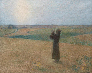 Saint François d'Assise - Henri Martin — visning af kunstværket