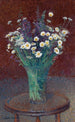 Vase de marguerites - Henri Martin — visning af kunstværket