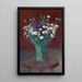 Vase de marguerites - Henri Martin — indrammet kunstværk på væggen