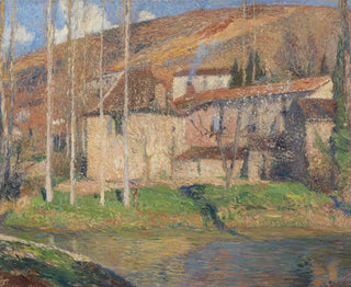 Vue de Labastide-du-Vert, Midi-Pyrénées - Henri Martin — visning af kunstværket