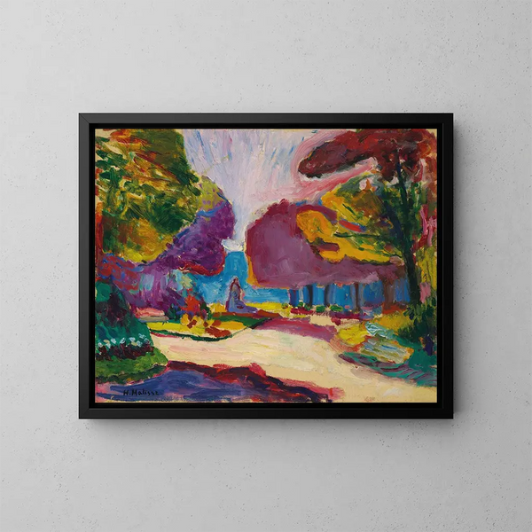 Reproduktion af maleriet Have Jardin du Luxembourg, Paris - Henri Matisse