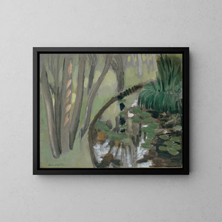 Le ruisseau de Maintenon - Henri Matisse — indrammet kunstværk på væggen