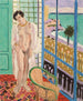 Nu à la fenêtre - Henri Matisse — visning af kunstværket
