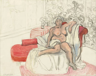 det nye på liggestolen - Henri Matisse — visning af kunstværket