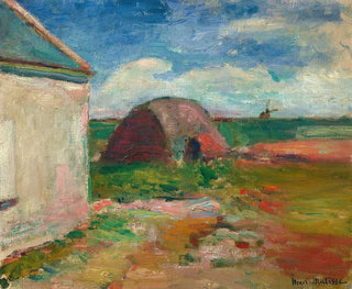 Landskab i Bretagne - Henri Matisse — visning af kunstværket