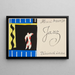 Le Clown - Henri Matisse — indrammet kunstværk på væggen