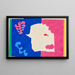 Le loup - Henri Matisse — indrammet kunstværk på væggen