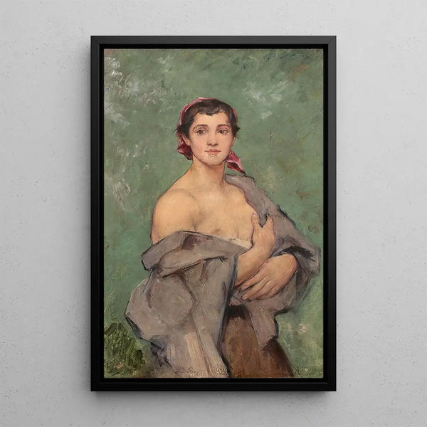 La Gitane - Henri Regnault — indrammet kunstværk på væggen
