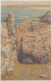 Falaises de Camaret - Henri Rivière — visning af kunstværket