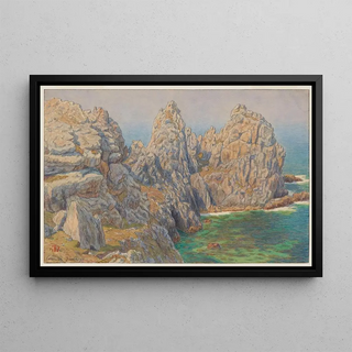 Henri Rivire - Le tas de pois Camaret.webp