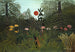 Jungle ved solnedgang - Henri Rousseau — visning af kunstværket