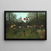 Jungle ved solnedgang - Henri Rousseau — indrammet kunstværk på væggen