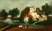 Landskab med Vandmølle - Henri Rousseau — visning af kunstværket