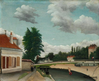 Périphérie de Paris - Henri Rousseau — visning af kunstværket