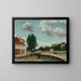 Périphérie de Paris - Henri Rousseau — indrammet kunstværk på væggen