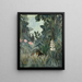 La jungle équatoriale - Henri Rousseau — indrammet kunstværk på væggen
