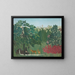 La Cascade - Henri Rousseau — indrammet kunstværk på væggen