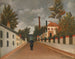 Vue des environs de Paris - Henri Rousseau — visning af kunstværket