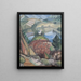 Lac - Henri Victor Gabriel Le Fauconnier — indrammet kunstværk på væggen