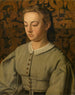 Betsy De Braekeleer, malerens søster - Henri de Braekeleer — visning af kunstværket