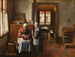 Le Festin des Grands-Mères - Henri de Braekeleer — visning af kunstværket
