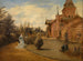 La maison de campagne de Gustave Coteaux - Henri de Braekeleer — visning af kunstværket