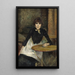 À la Bastille Jeanne Wenz - Henri de Toulouse-Lautrec — indrammet kunstværk på væggen