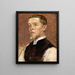 Albert René Grenier 1858-1925 - Henri de Toulouse-Lautrec — indrammet kunstværk på væggen