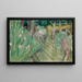 Balletscene - Henri de Toulouse-Lautrec — indrammet kunstværk på væggen