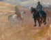 to riddere i rustning - Henri de Toulouse-Lautrec — visning af kunstværket