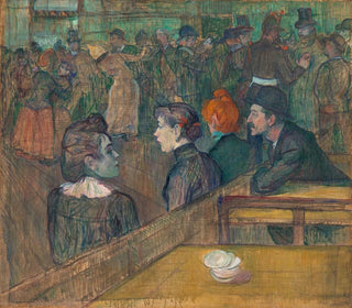 Moulin de la Galette - Henri de Toulouse-Lautrec — visning af kunstværket