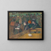 Moulin de la Galette - Henri de Toulouse-Lautrec — indrammet kunstværk på væggen