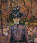 Portrait af Suzanne Valadon - Henri de Toulouse-Lautrec — visning af kunstværket