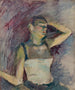 Studie af danserinde - Henri de Toulouse-Lautrec — visning af kunstværket
