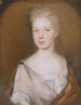 Mrs Pierre Bacot Marianne Fleur Du Gué - Henrietta Johnston — visning af kunstværket
