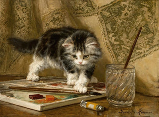 Le Jeune Artiste - Henriette Ronner-Knip — visning af kunstværket