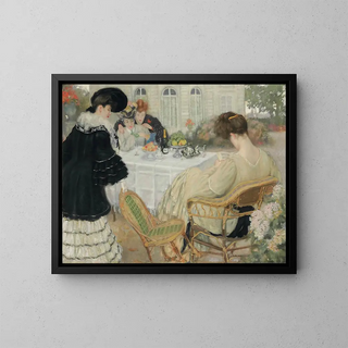 Henry CaroDelvaille - Ladies taking Tea.webp