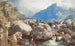 Tryfan chutes d'Orwen Wales - Henry Clarence Whaite — visning af kunstværket