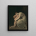 Tekemessa et Eurysakés - Henry Fuseli — indrammet kunstværk på væggen